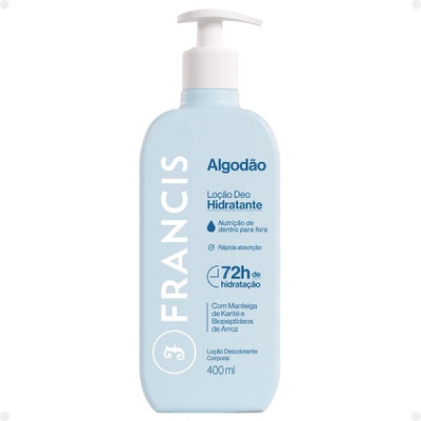 Hidratante Algodão Azul Francis 400ml