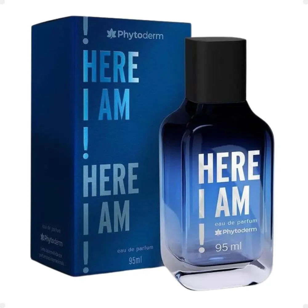 Encontraproduto.com.br - Perfume Masculino Phytoderm Here I Am Eau de Parfum 95ml