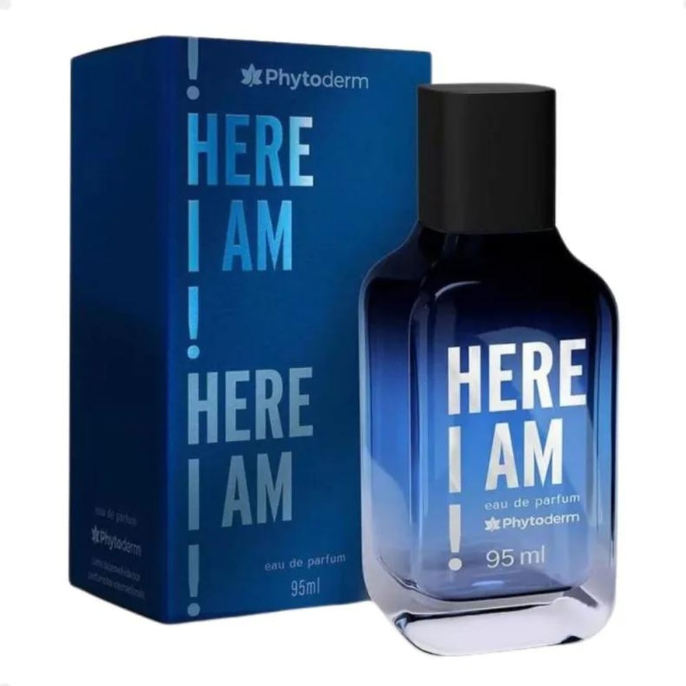 Encontraproduto.com.br - Perfume Masculino Phytoderm Here I Am Eau de Parfum 95ml