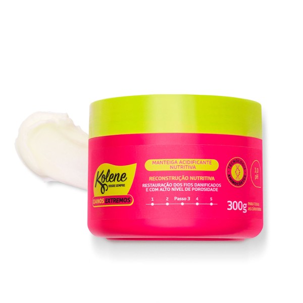 Encontraproduto.com.br - Manteiga Capilar Kolene Danos Extremos - 300g