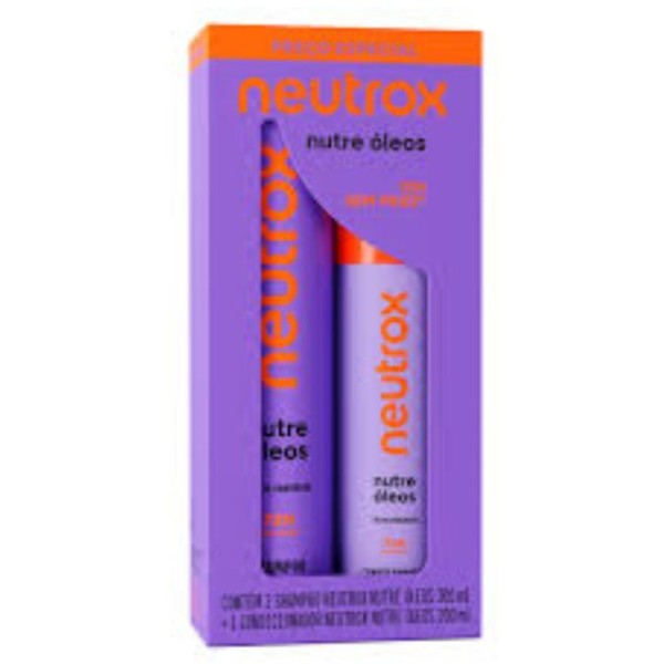 Encontraproduto.com.br - Shampoo 300ml + Condicionador 200ml Neutrox Nutri Óleos