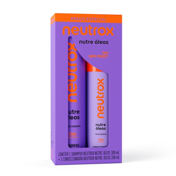 Encontraproduto.com.br - Shampoo 300ml + Condicionador 200ml Neutrox Nutri Óleos