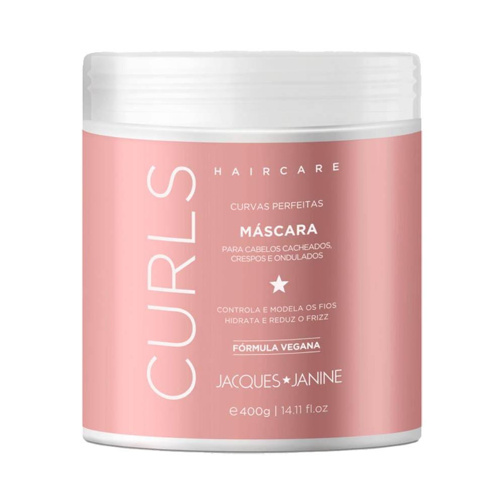 Máscara Haircare Curls 400g Jacques Janine