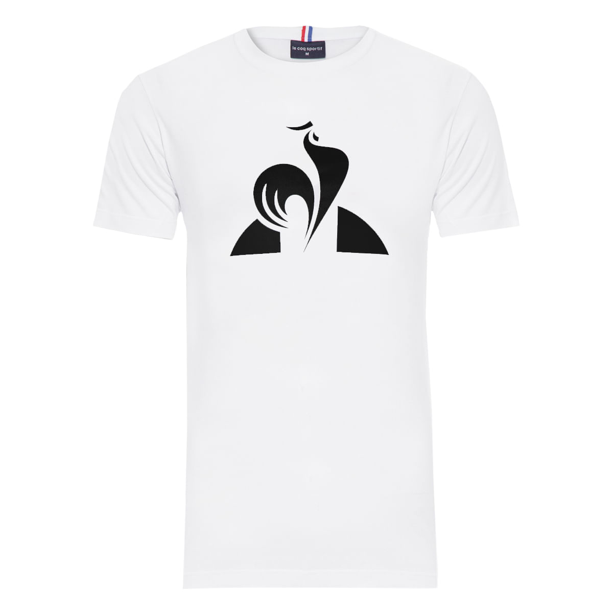 Camiseta Ess Tee Logo Ss Nº 5 New Branco - Le Coq Sportif
