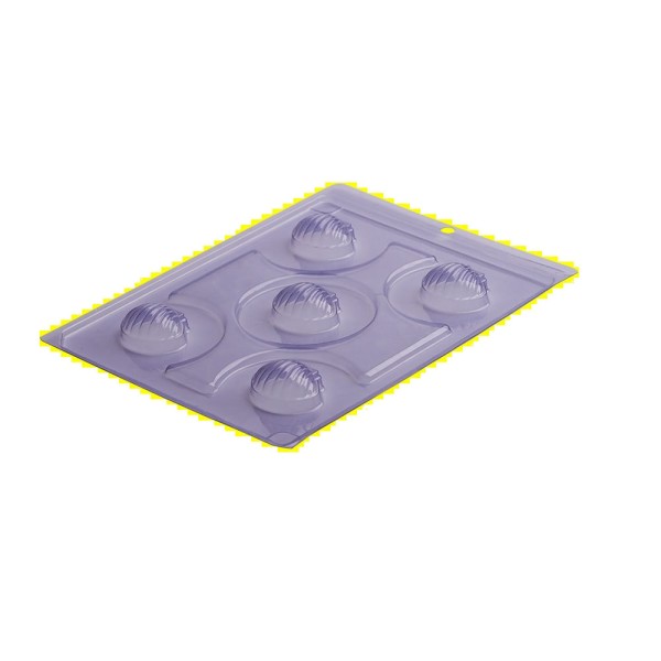 Encontraproduto.com.br - Forma De Acetato Com Silicone Conchinhas Cód 42 Porto Formas
