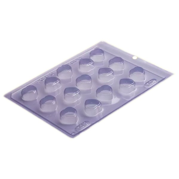 Encontraproduto.com.br - Forma Pvc Coracao Ponteado (104) - PORTO FORMAS
