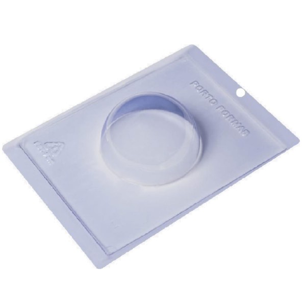 Encontraproduto.com.br - Forma De Acetato Com Silicone Esfera Gigante 100mm Cód 59 Porto Formas