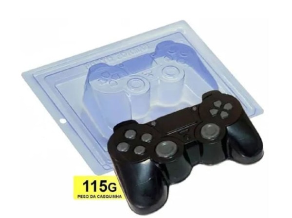 Encontraproduto.com.br - Forma De Acetato Com Silicone Controle  Play Esp Cód 69 Porto Formas