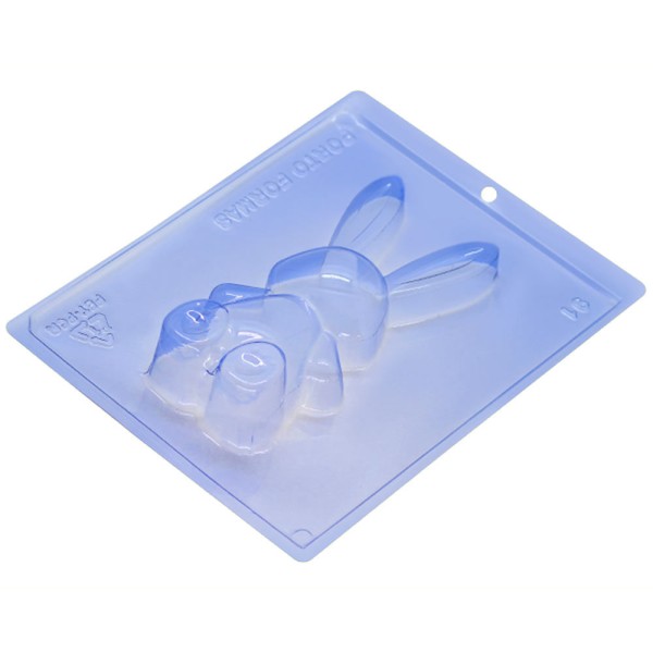 Encontraproduto.com.br - Forma De Acetato Coelho Recheado Com Silicone