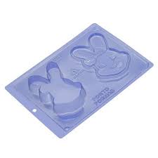 Encontraproduto.com.br - Forma De Acetato Coelha Porta Jóia Com 2 Cavidades Porto Formas
