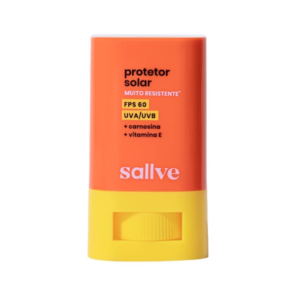 Protetor Solar Em Bastao Fps60 Sallve 15gr