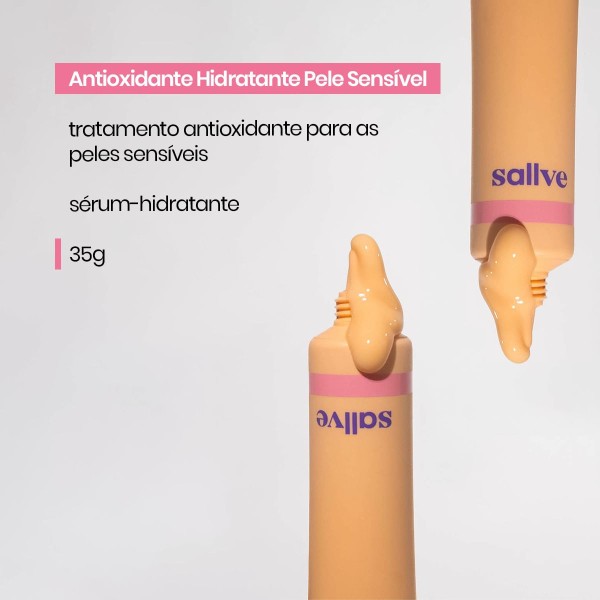 Encontraproduto.com.br - Vitamina C Antioxidante Sallve Hidratante Pele Sensível 35g