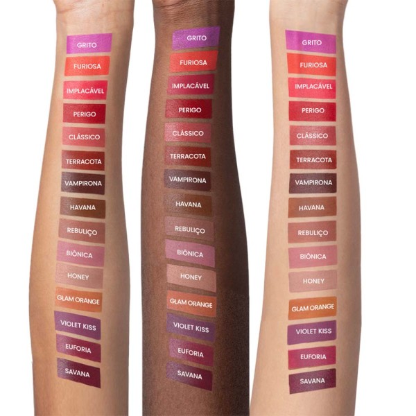 Encontraproduto.com.br - Batom Matte Velvet Contém1g Euforia 3,5g