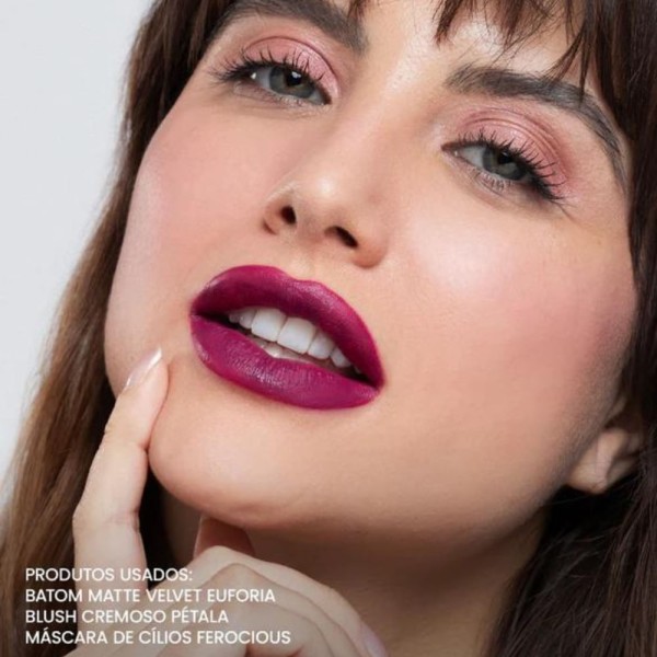 Encontraproduto.com.br - Batom Matte Velvet Contém1g Euforia 3,5g