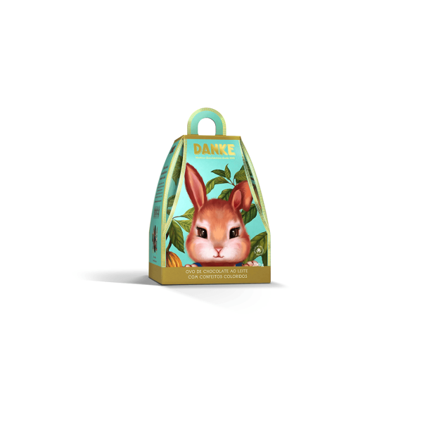 Encontraproduto.com.br - Ovo de Páscoa Danke Chocolate com Confeitos 290g