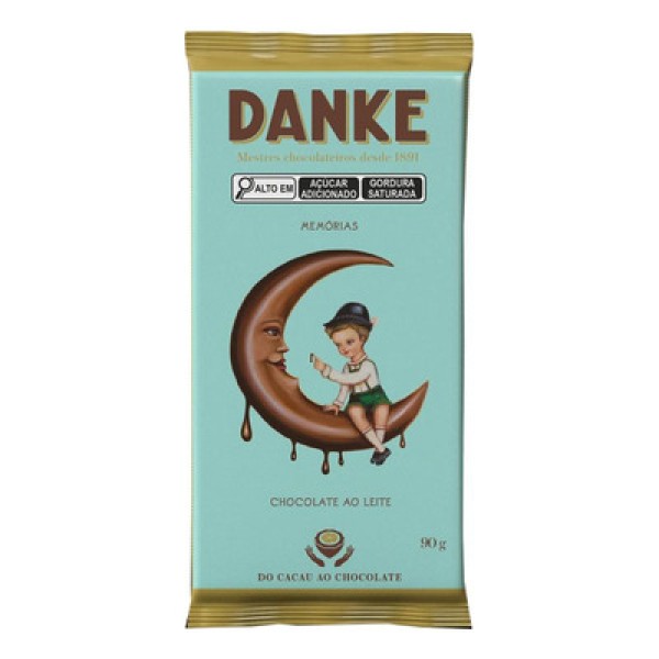 Encontraproduto.com.br - Chocolate ao Leite Danke 90g