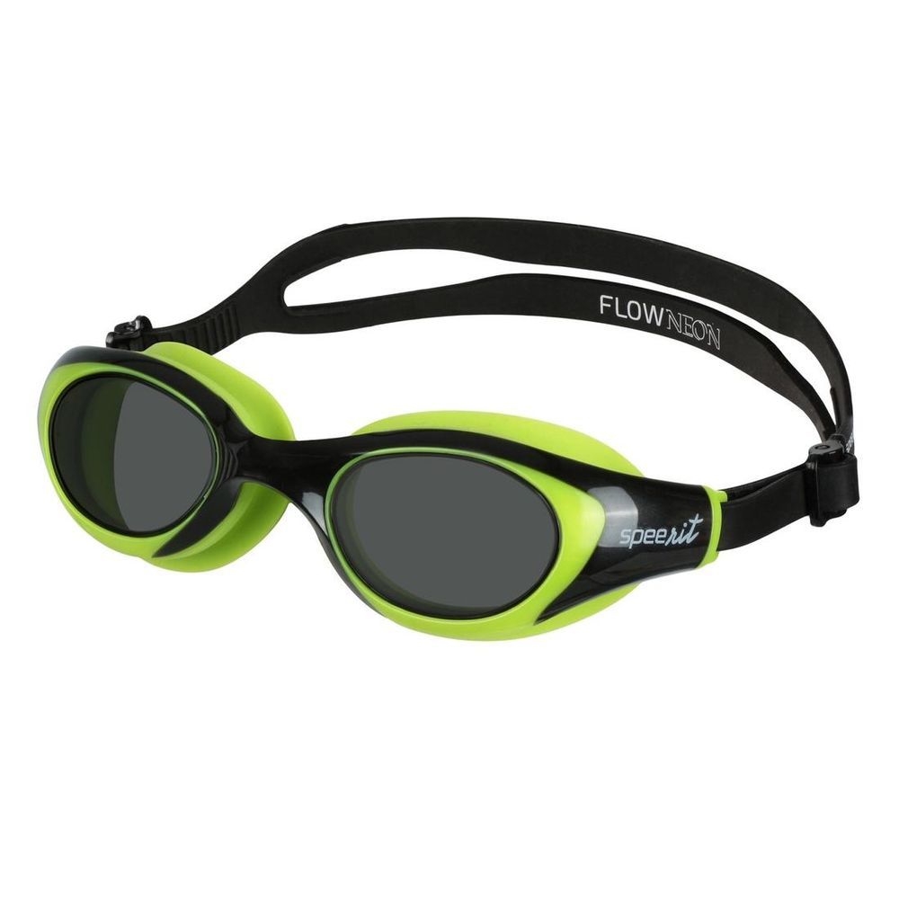 Encontraproduto.com.br - Óculos De Natação Adulto Swim Neon Speedo Citronela/fumê