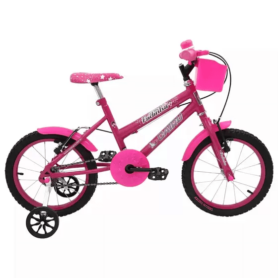 Encontraproduto.com.br - Bicicleta Infantil Cairu Aro 16 Mtb Reb Fadinha - Rosa/Pink