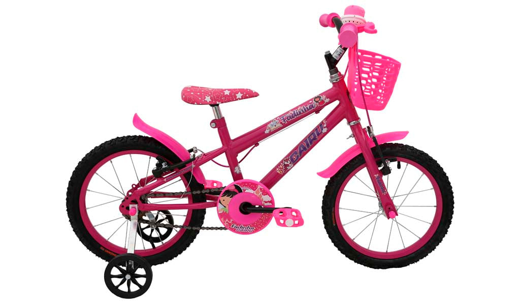 Encontraproduto.com.br - Bicicleta Infantil Cairu Aro 16 Mtb Reb Fadinha - Rosa/Pink