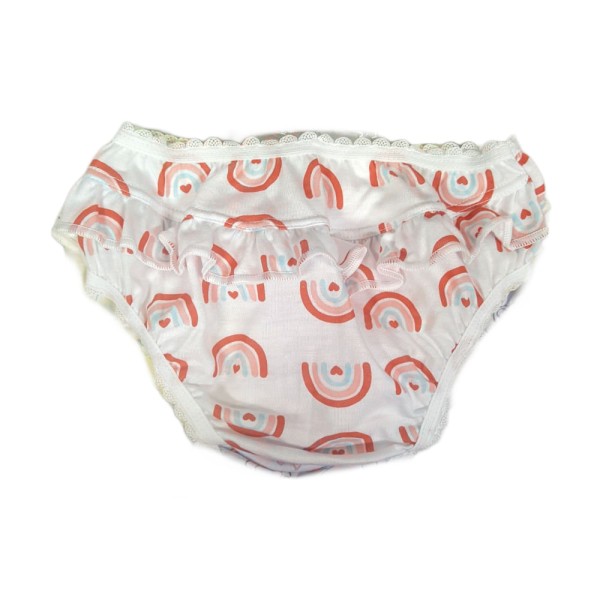 Encontraproduto.com.br - Kit Com 3 Calcinhas Estampadas Tamanho M Baby Kirash