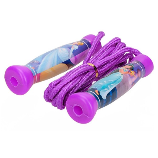 Encontraproduto.com.br - Brinquedo Pula Corda 195cm Em Plástico Princesas Roxo