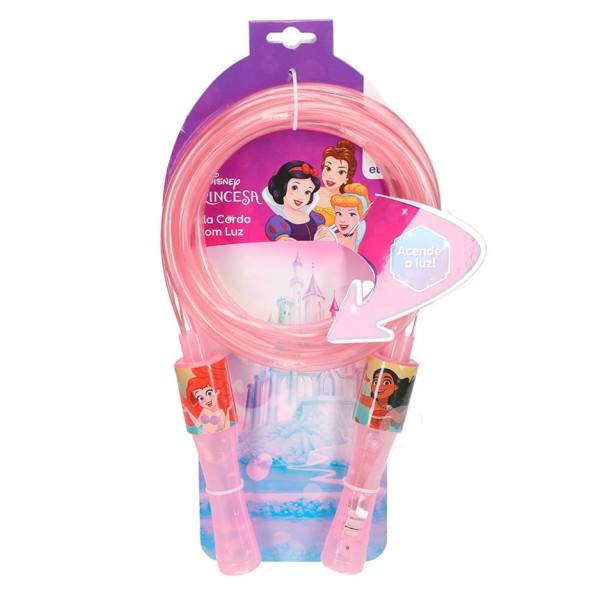 Encontraproduto.com.br - Pula Corda com Luz Princesas