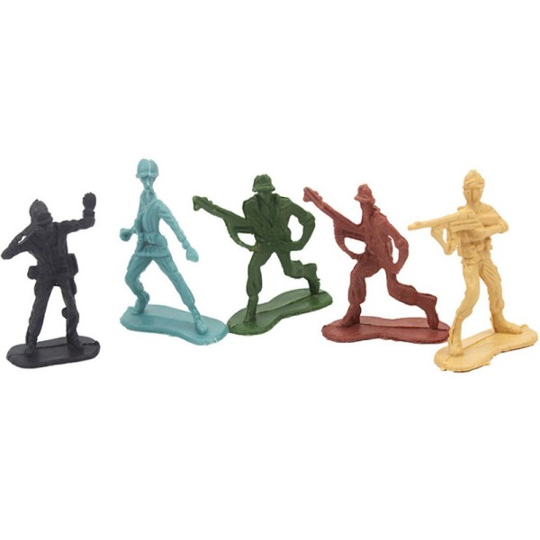 Exercito de Soldadinhos Etitoys 75 Unidades