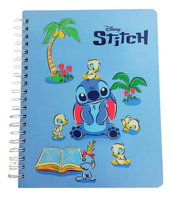Caderno Espiral Universitário 10M Stitch - CULTURAMA