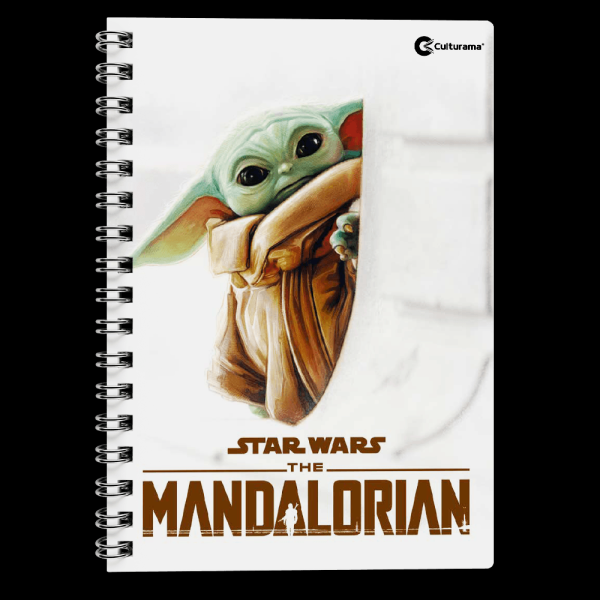 Caderno esp univ 1M the mandalorian Culturama