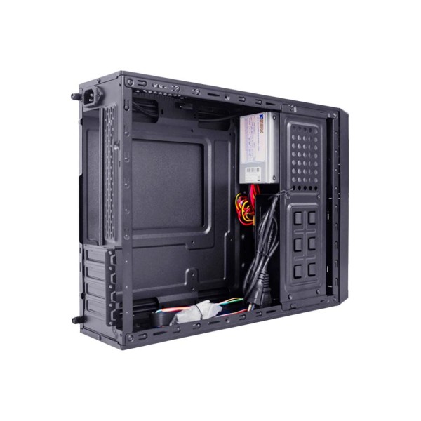 Encontraproduto.com.br - Gabinete Slim K-mex Gm-04cc,micro Atx / Itx ,  2x Usb, Audio Ac97, C/ Fonte 200w Pb-200