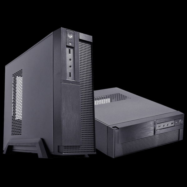 Encontraproduto.com.br - Gabinete Slim K-mex Gm-04cc,micro Atx / Itx ,  2x Usb, Audio Ac97, C/ Fonte 200w Pb-200