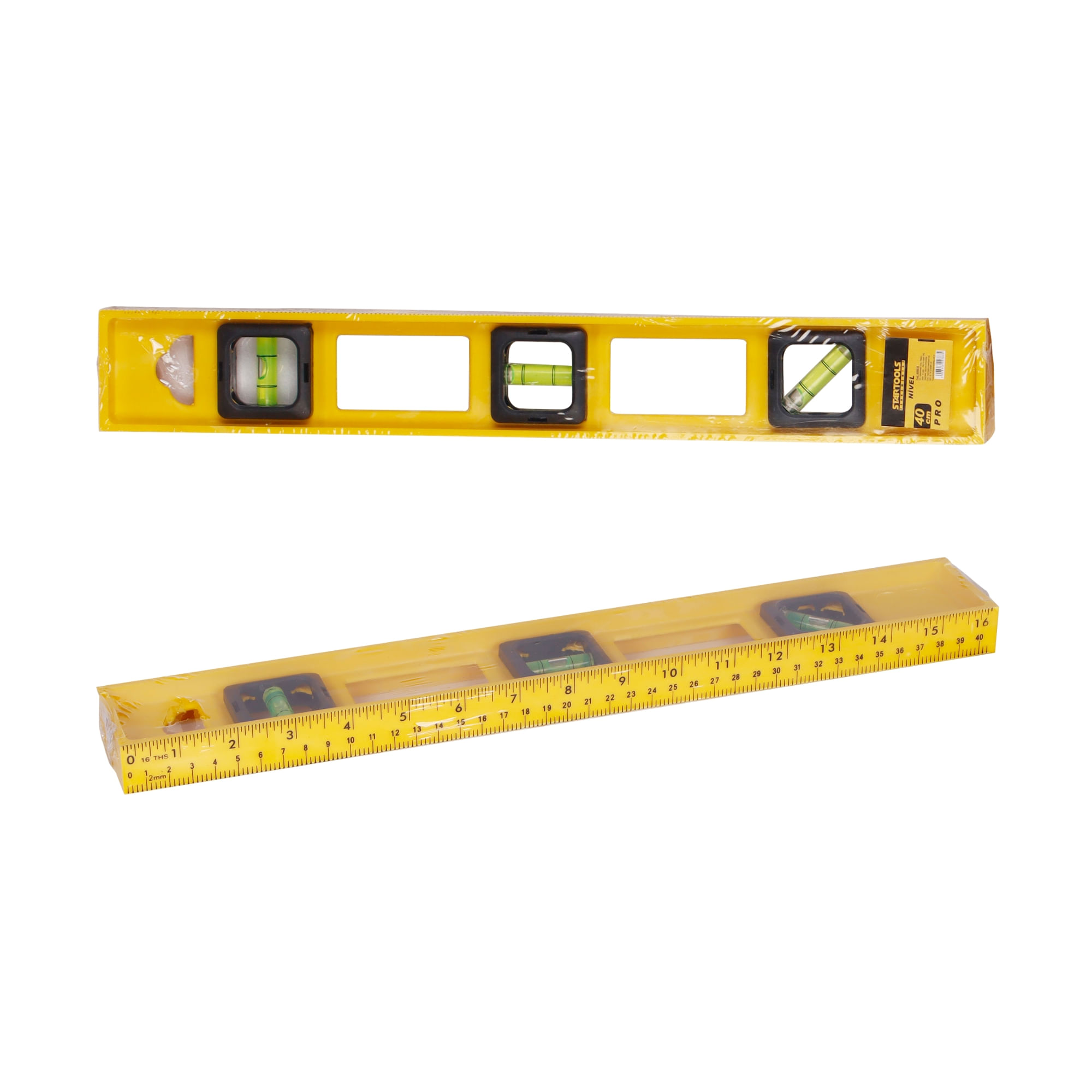 Encontraproduto.com.br - NIVEL AMARELO PP 40CM AR0516 STARTOOLS