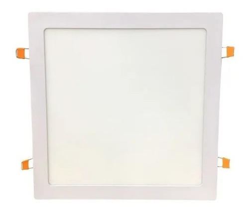 Painel Embutir Slim Led Quadr 24W 4000K Bivolt Ip20 30X30Cm Bronzearte