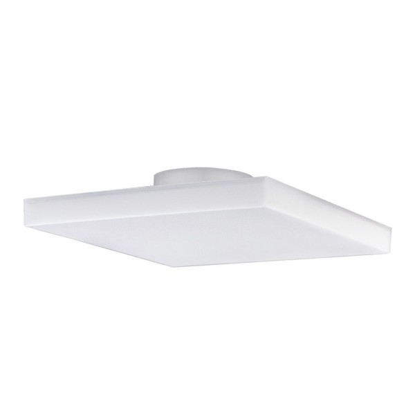 Encontraproduto.com.br - Plafon Sobrepor Frameless Quadrado Bivolt 16w 6500k Nhf29166bcv2 Bronzearte Branco