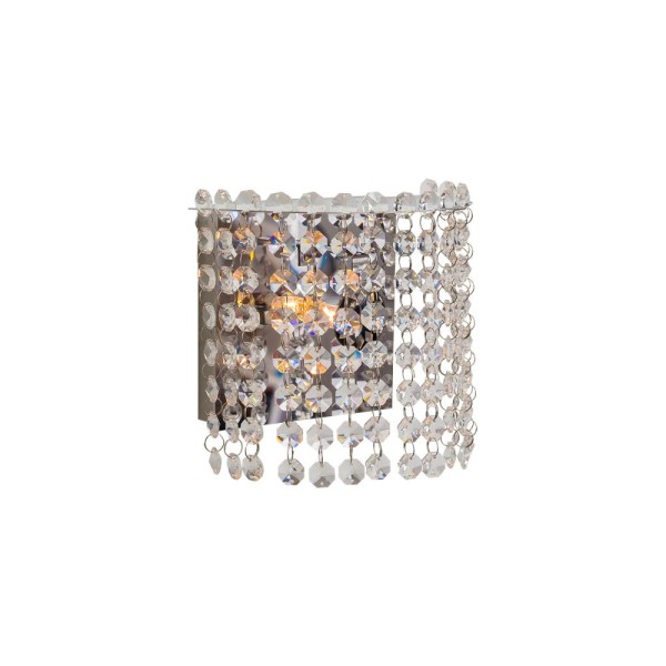 Arandela Milano Redondo 1 Luz G9 Cristal LLumm Bronzearte