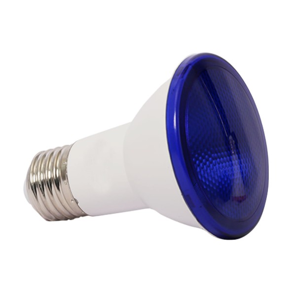 Encontraproduto.com.br - LAMPADA PAR20 LED 7W E27 AZUL LLUM