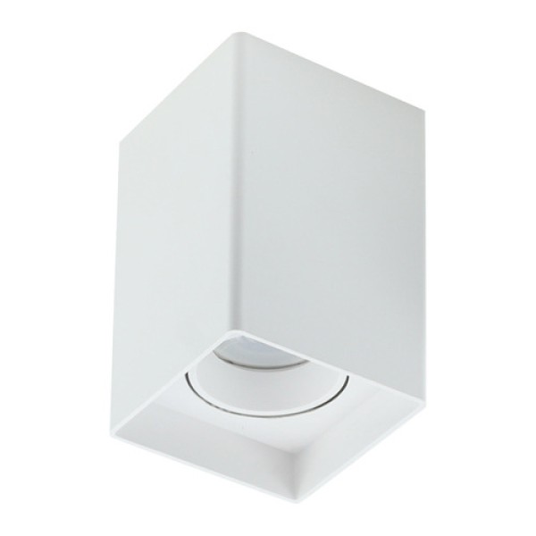 Luminária Bronzearte High End Quadrada Branca