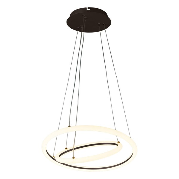 Encontraproduto.com.br - PENDENTE SPACE ORBITAL DOUBLE PT 39W LLU