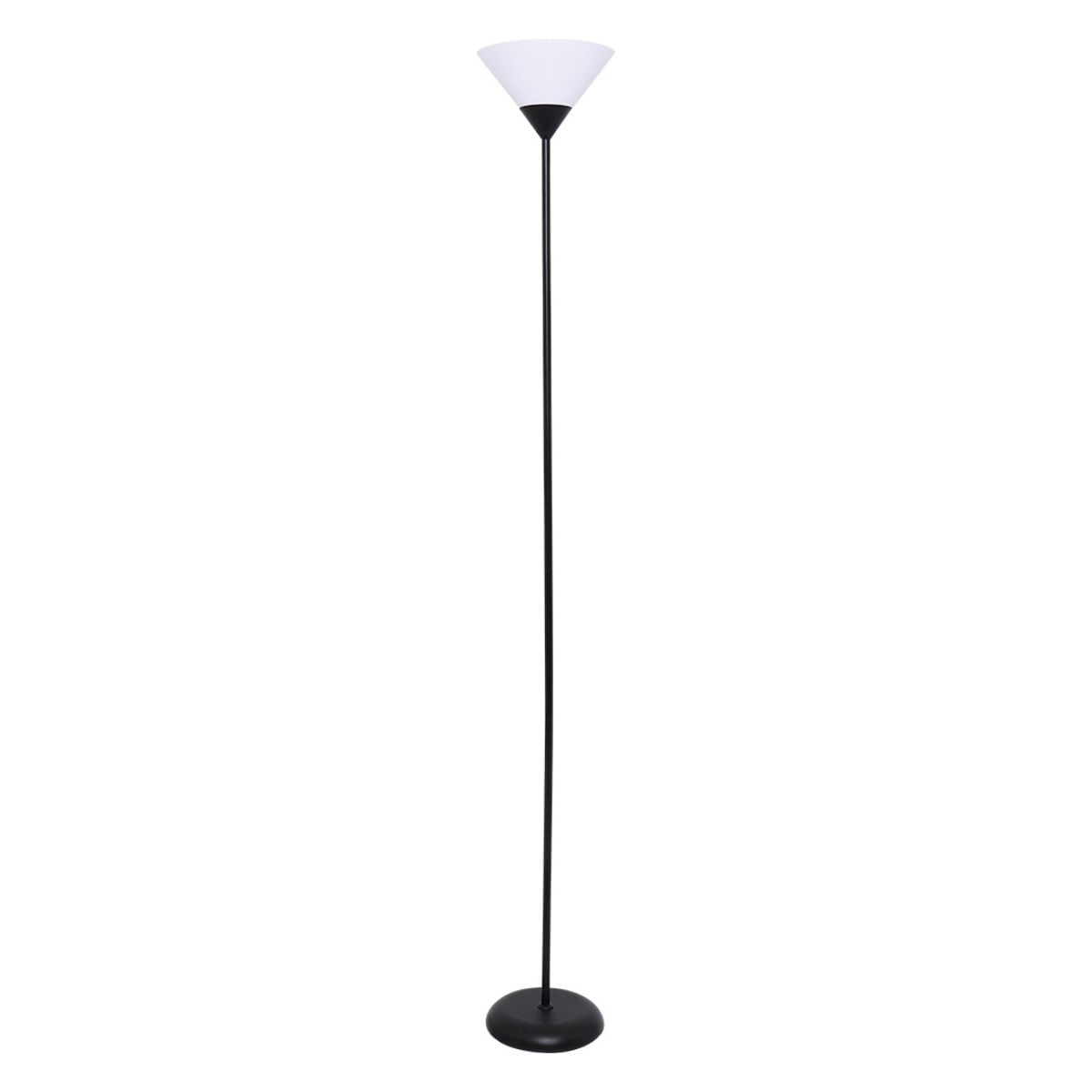 Luminária Coluna Comfort 177x24.5cm E27 Preto 1 Lâmpada Bronzearte
