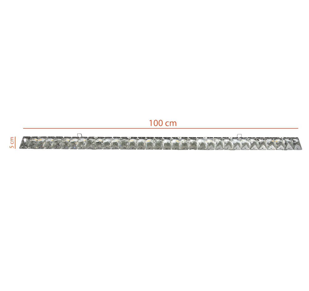 Perfil Embutir ToKyo Led Retangular 16W 3000K Branco LLumm Bronzearte