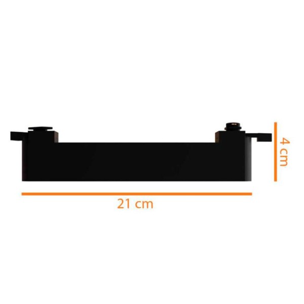 Encontraproduto.com.br - Luminária In Line Architect 10W 3000K Preto LLumm Bronzearte