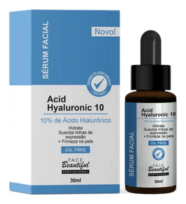 Sérum Facial Face Beautiful Acid Hyaluronic 10 30ml