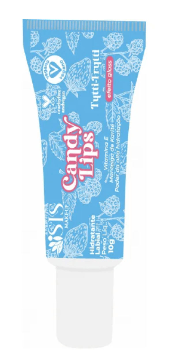 Encontraproduto.com.br - Hidratante Labial Candy Lips Efeito Gloss Tutti-Frutti - 10g