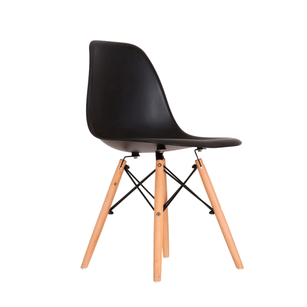 Cadeira Eames Tiffany Polipropileno Preto