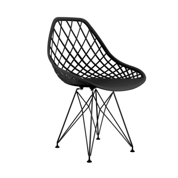 Cadeira Kaila Pp Preto Eiffel Preto