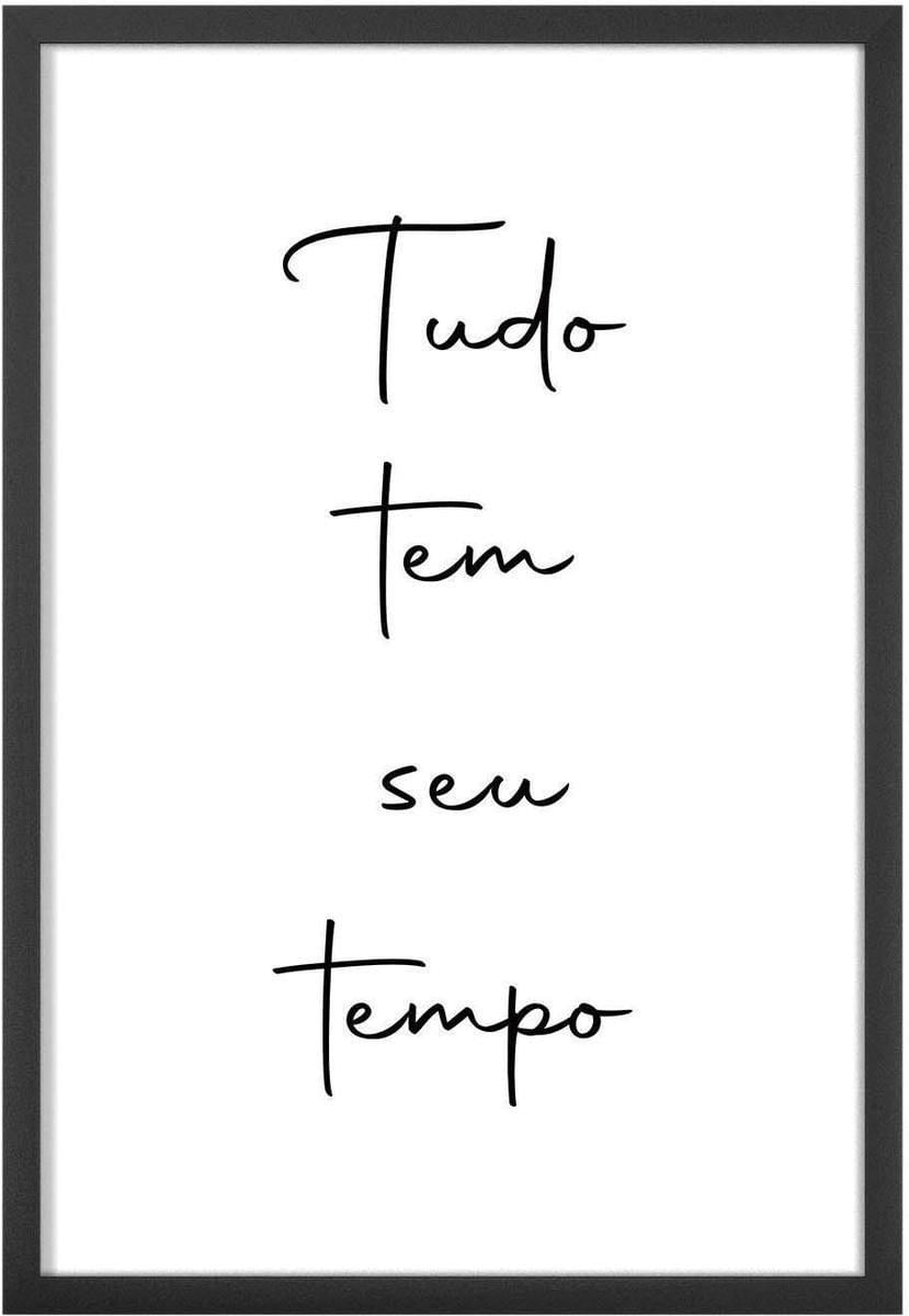 Quadro Decorativo Belchior Frase 6 22x32cm