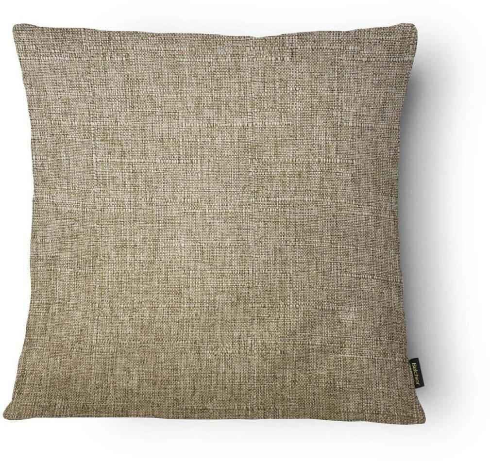 Capa de Almofada Belchior Uniq Rustica Lisa Bege Com Encarte 43X43Cm