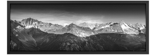 Quadro Lugares Com Vidro 94x34cm Belchior Wt