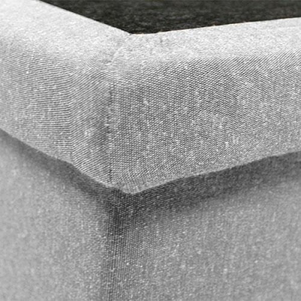Encontraproduto.com.br - Base Box Para Colchão De Solteirão Mga Lift Cotton Com Baú E Pistão à Gás - 39x96x203cm Cinza