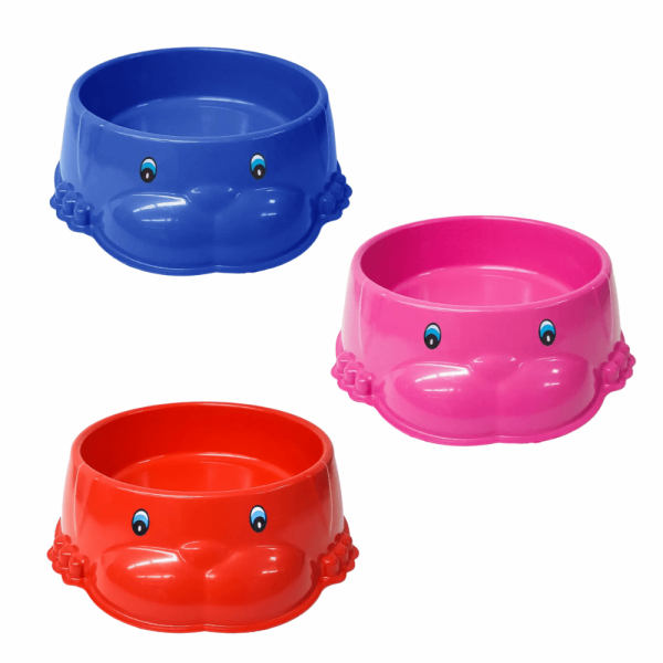 Comedouro Dog Pequeno 1 Unidade com 700ml - Cores Sortidas